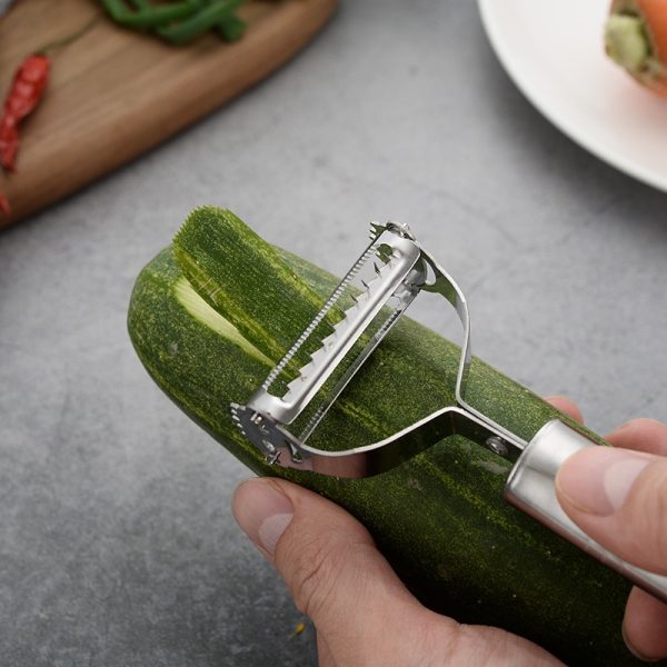 Stainless Steel Peeler & Slicer